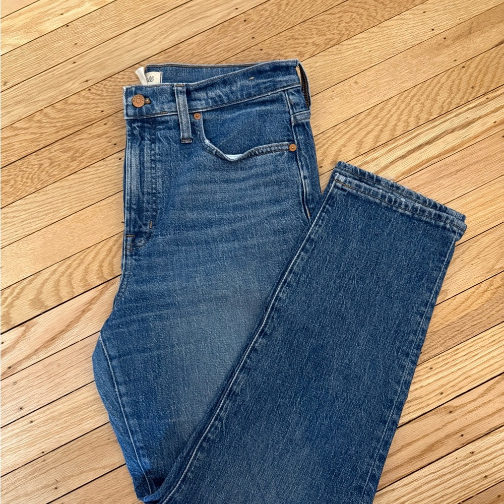 Madewell Perfect Vintage Blue Denim Jeans